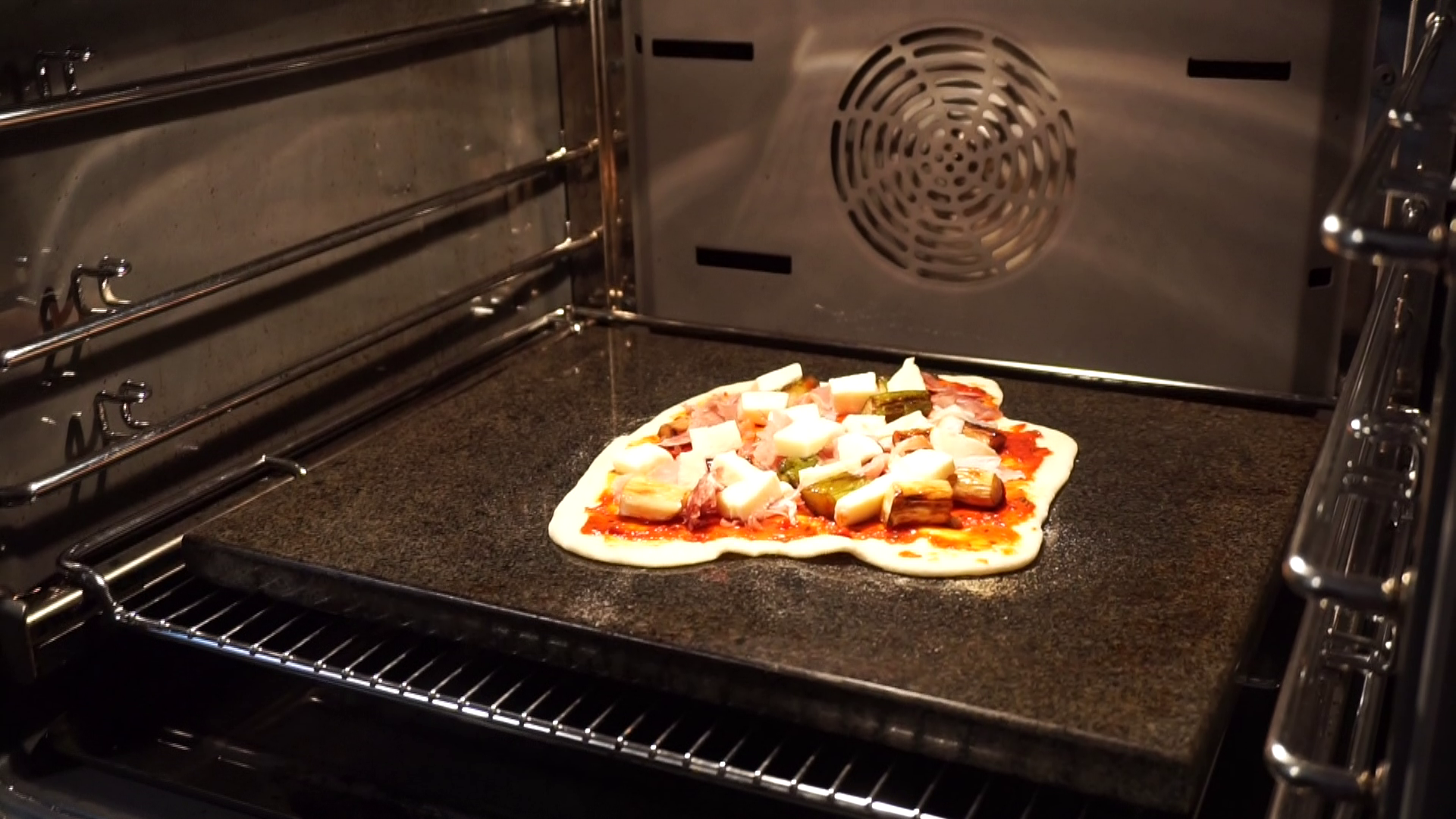 Pizza grillstein – Backburner grill nachrüsten